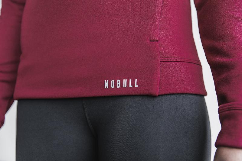 Red Nobull WoPerformance Pullover Women's Hoodie | CA K2190O